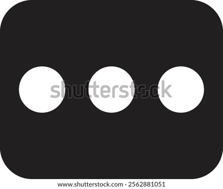 more icon. More illustration for web, mobile apps, design. isolated on white background. More vector symbol. 
