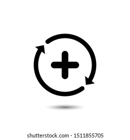 More icon. read more sign. Vector