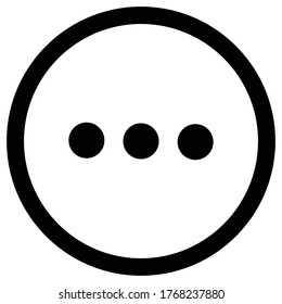 More icon vector graphic design