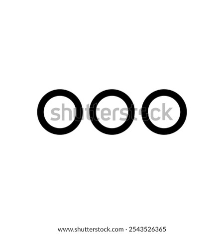 More Icon Vector Symbol Design Illustration