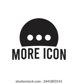more icon vector template illustration logo design