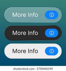 More info button set for element call to action design