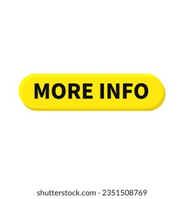 Más Botón De Información En Forma Rectángulo Rodeado Amarillo Para Obtener Información
