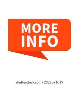 More Info In Orange Color And Rectangle Shape For Information
