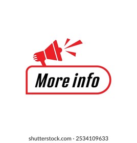Más información Letrero de información de texto	