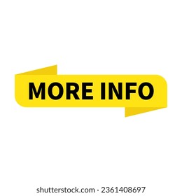 More Info In Yellow Ribbon Rectangle Shape For Information Detail
