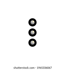 More Option User Interface Outline Icon Logo Vector Illustration
