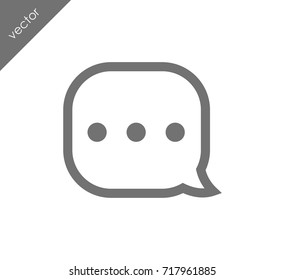 More to say chat icon