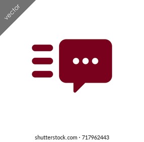 More to say chat icon