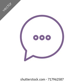 More to say chat icon
