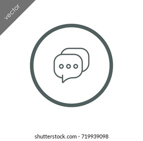 More to say chat icon
