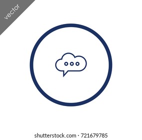 More to say chat icon