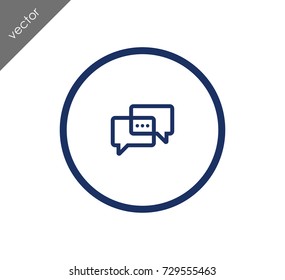 More to say chat icon