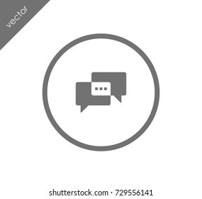 More to say chat icon