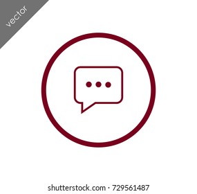 More to say chat icon