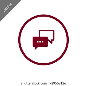 More to say chat icon