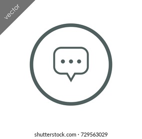 More to say chat icon