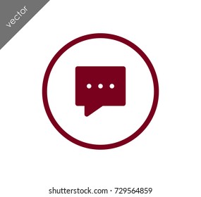 More to say chat icon