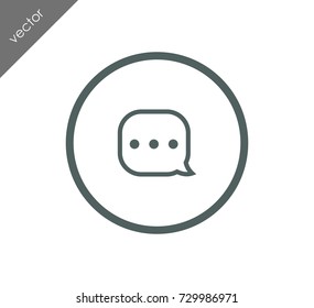 More to say chat icon