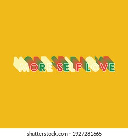 More Self Love Quotes Vector Illustration