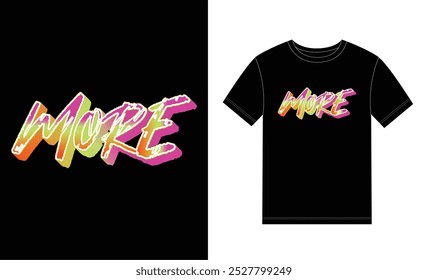 More text effect vector  for graphic tee t shirt
