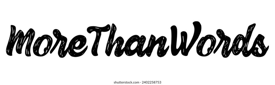 more than words text on white background.