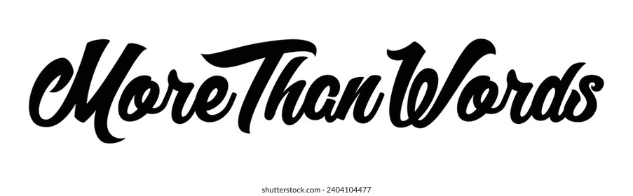 more than words text on white background.