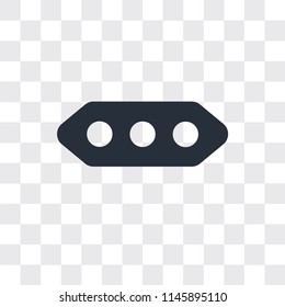 More vector icon isolated on transparent background, More logo concept