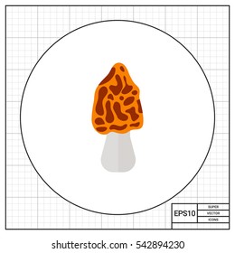 Morel Mushroom Icon