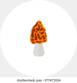 Morel Mushroom Icon