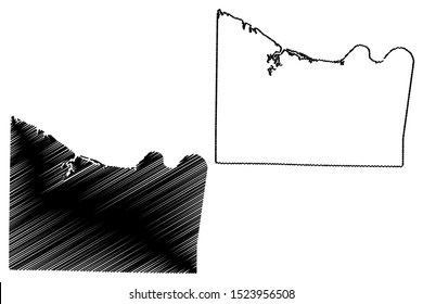 Morgan County, Alabama (Counties in Alabama, United States of America,USA, U.S., US) map vector illustration, scribble sketch Morgan map