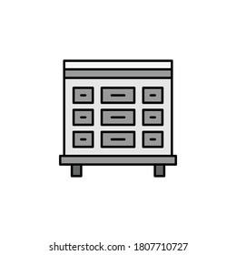 morgue, death outline icon. detailed set of death illustrations icons. can be used for web, logo, mobile app, UI, UX