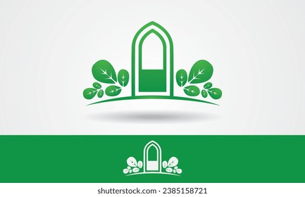 Moringa leaf logo design inspiration