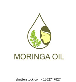 Moringa Oil Logo For Cosmetics Companies