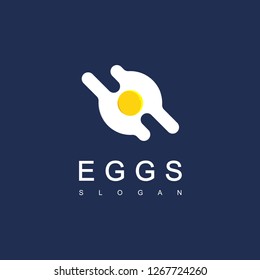 Morning breakfast Vector Design, Eggs Logo Design Inspiration