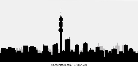 Morning Chicago Skyline - Vektorgrafik