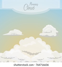 morning clouds desing 