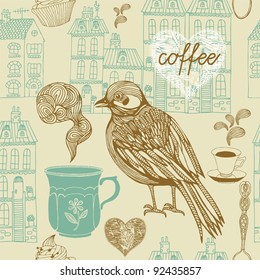 morning coffee concept