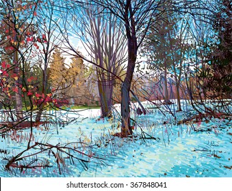 Morning in December