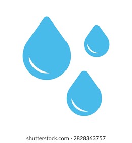Morning dew drop on leaf weather flat color icon
