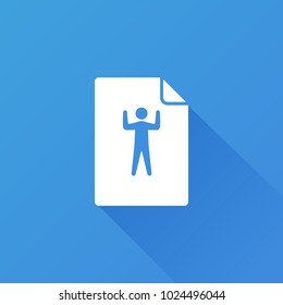 morning exercise icon
