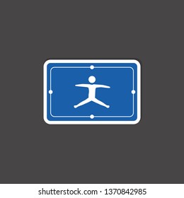 morning exercise icon