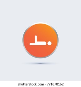 morning exercise icon
