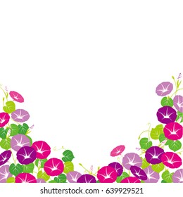 Morning glory frame