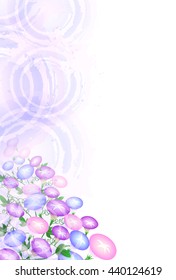 Morning glory summer summer greeting background