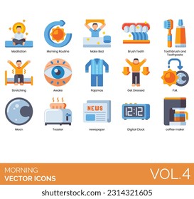 Morning Icons Including morning, sun, light, sky, sunlight, nature, summer, landscape, sunrise, sunshine, beautiful, scene, day, sunset, blue, bright, evening, dawn, sunny, outdoor, vector, night