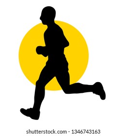 Morning Jog Clipart