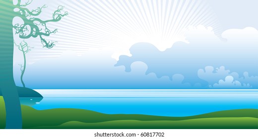 Morning landscape