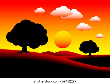 Morning landscape