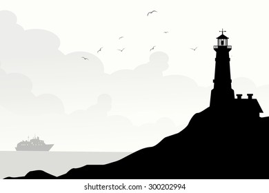 Morning Lighthouse